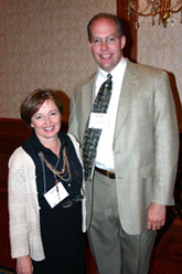Gwen Davis and Dr. Ackerman